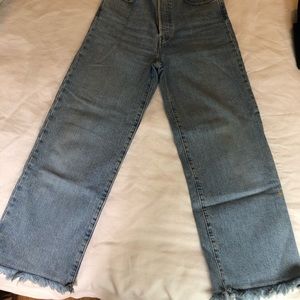 Levi’s rib cage wide leg jeans